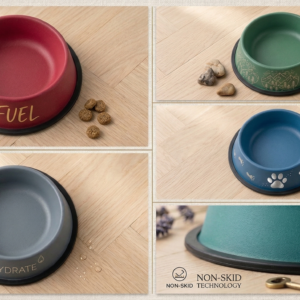 Non skid bowl.